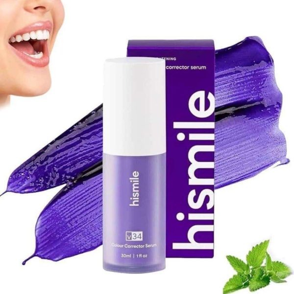 Teeth Brightening HiSmile V34 Colour Corrector Serum (30ml) β Achieve a Radiant Smile with Free Delivery
